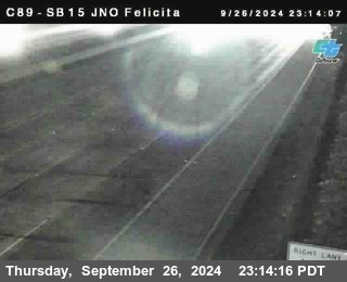 SB 15 at Felicita Road