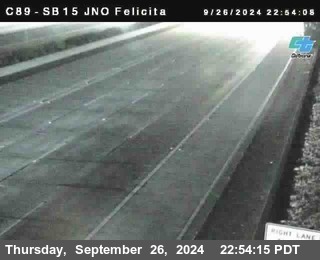 SB 15 at Felicita Road