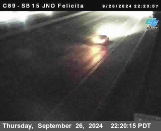 SB 15 at Felicita Road