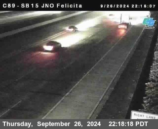 SB 15 at Felicita Road