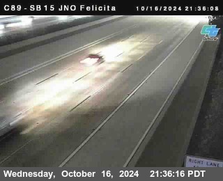 SB 15 at Felicita Road