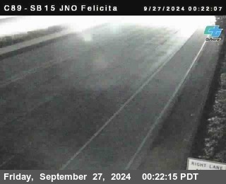 SB 15 at Felicita Road