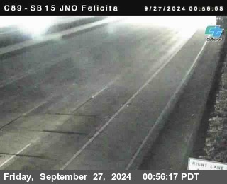 SB 15 at Felicita Road