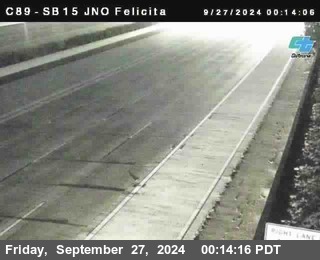 SB 15 at Felicita Road