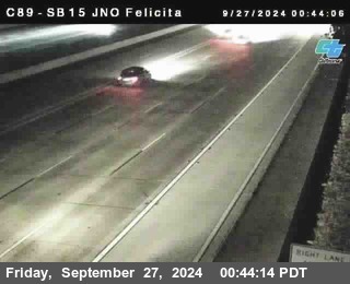 SB 15 at Felicita Road