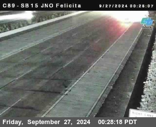 SB 15 at Felicita Road