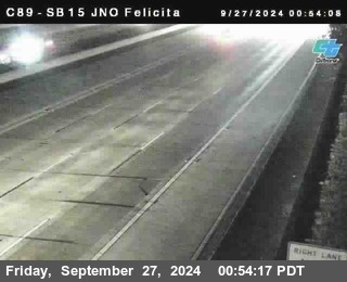 SB 15 at Felicita Road