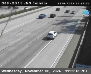 SB 15 at Felicita Road