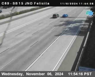 SB 15 at Felicita Road