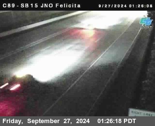 SB 15 at Felicita Road