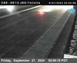 SB 15 at Felicita Road