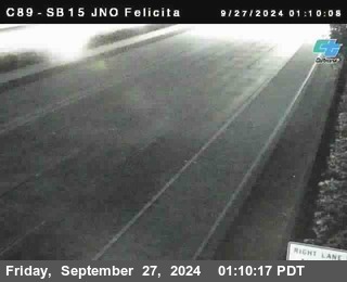 SB 15 at Felicita Road