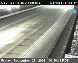 SB 15 at Felicita Road