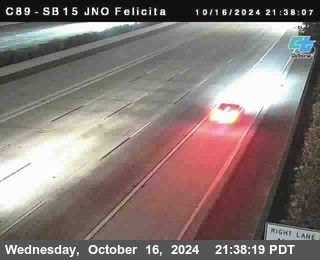 SB 15 at Felicita Road