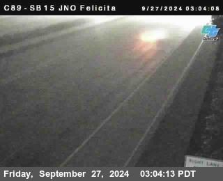 SB 15 at Felicita Road