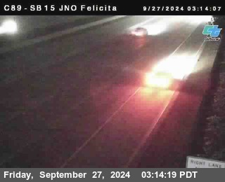 SB 15 at Felicita Road