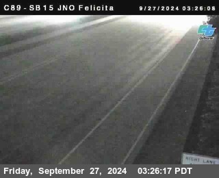 SB 15 at Felicita Road