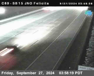 SB 15 at Felicita Road