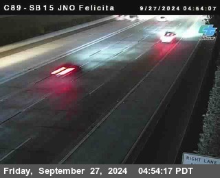 SB 15 at Felicita Road