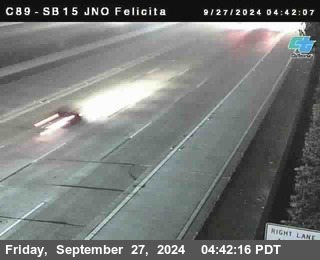 SB 15 at Felicita Road