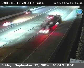 SB 15 at Felicita Road