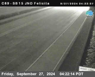 SB 15 at Felicita Road