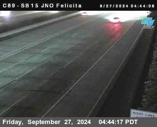 SB 15 at Felicita Road