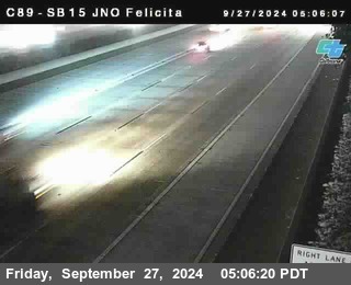 SB 15 at Felicita Road