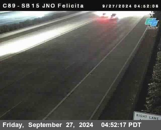 SB 15 at Felicita Road