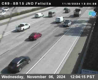 SB 15 at Felicita Road