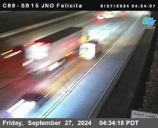 SB 15 at Felicita Road