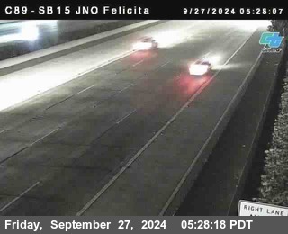 SB 15 at Felicita Road