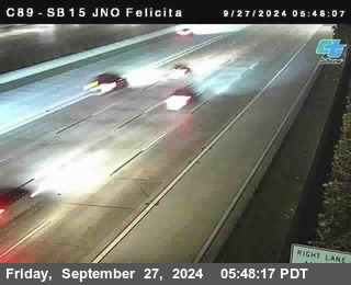 SB 15 at Felicita Road