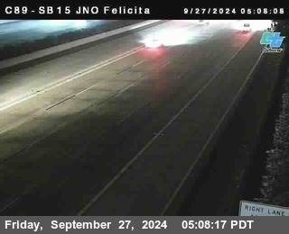 SB 15 at Felicita Road