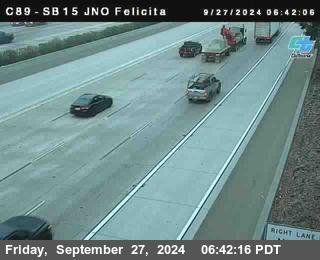 SB 15 at Felicita Road