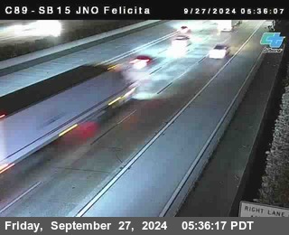 SB 15 at Felicita Road