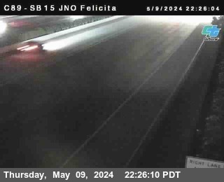 Timelapse image near (C089) I-15 : Felicita Road, Escondido 0 minutes ago