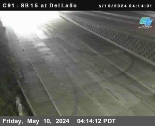 SB 15 at Del Lago bridge