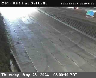 SB 15 at Del Lago bridge
