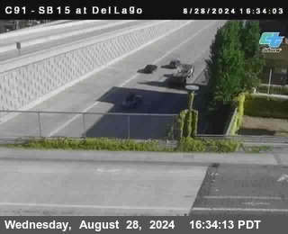 SB 15 at Del Lago bridge