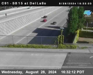 SB 15 at Del Lago bridge