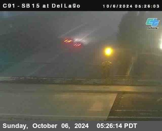 SB 15 at Del Lago bridge