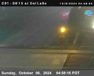 SB 15 at Del Lago bridge