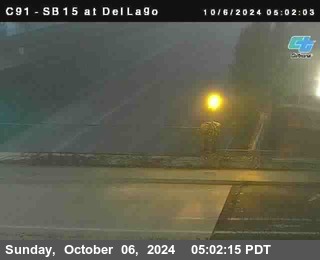 SB 15 at Del Lago bridge