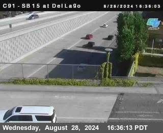 SB 15 at Del Lago bridge