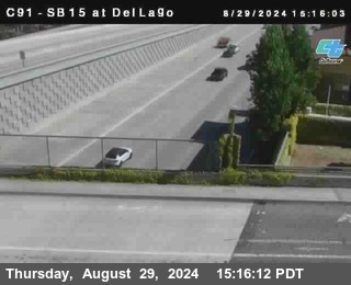 SB 15 at Del Lago bridge