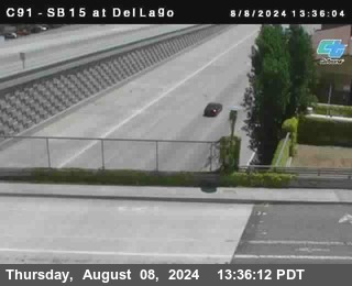 SB 15 at Del Lago bridge