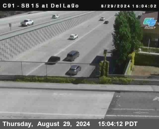 SB 15 at Del Lago bridge