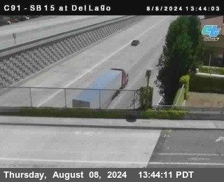 SB 15 at Del Lago bridge