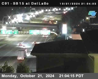 SB 15 at Del Lago bridge